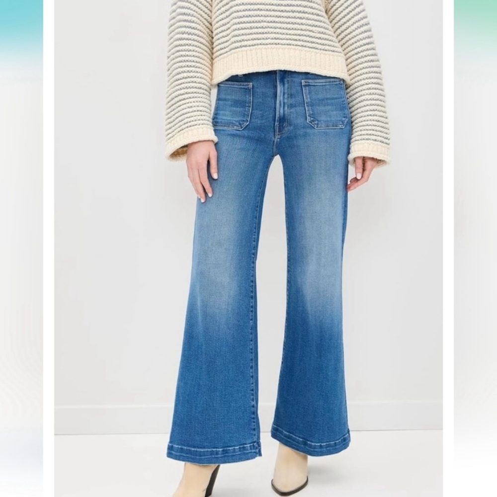 MOTHER Jeans The Patch Pocket Roller 27W Flaw